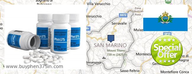 Hvor kan jeg købe Phen375 online San Marino