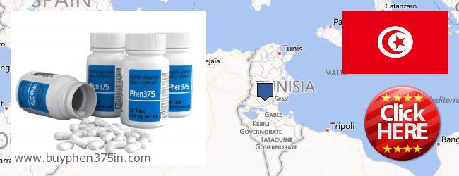 Hvor kan jeg købe Phen375 online Tunisia