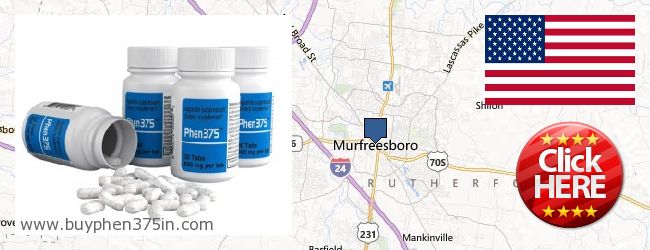 Where to Buy Phen375 online Murfreesboro TN, United States