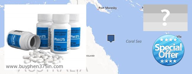 Hol lehet megvásárolni Phen375 online Coral Sea Islands