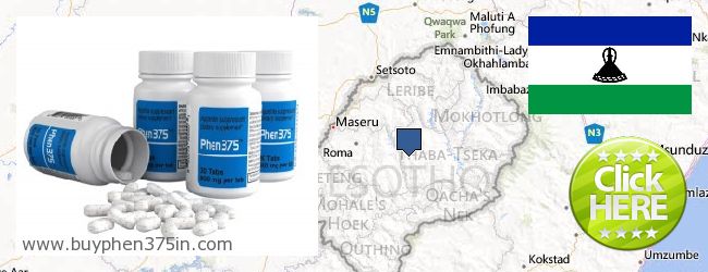 Къде да закупим Phen375 онлайн Lesotho