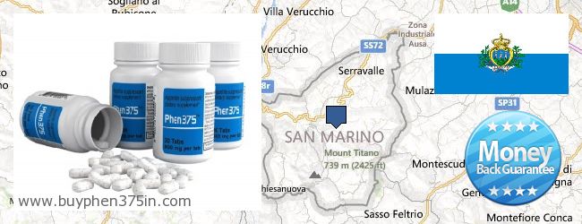 Где купить Phen375 онлайн San Marino