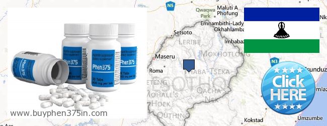 哪里购买 Phen375 在线 Lesotho